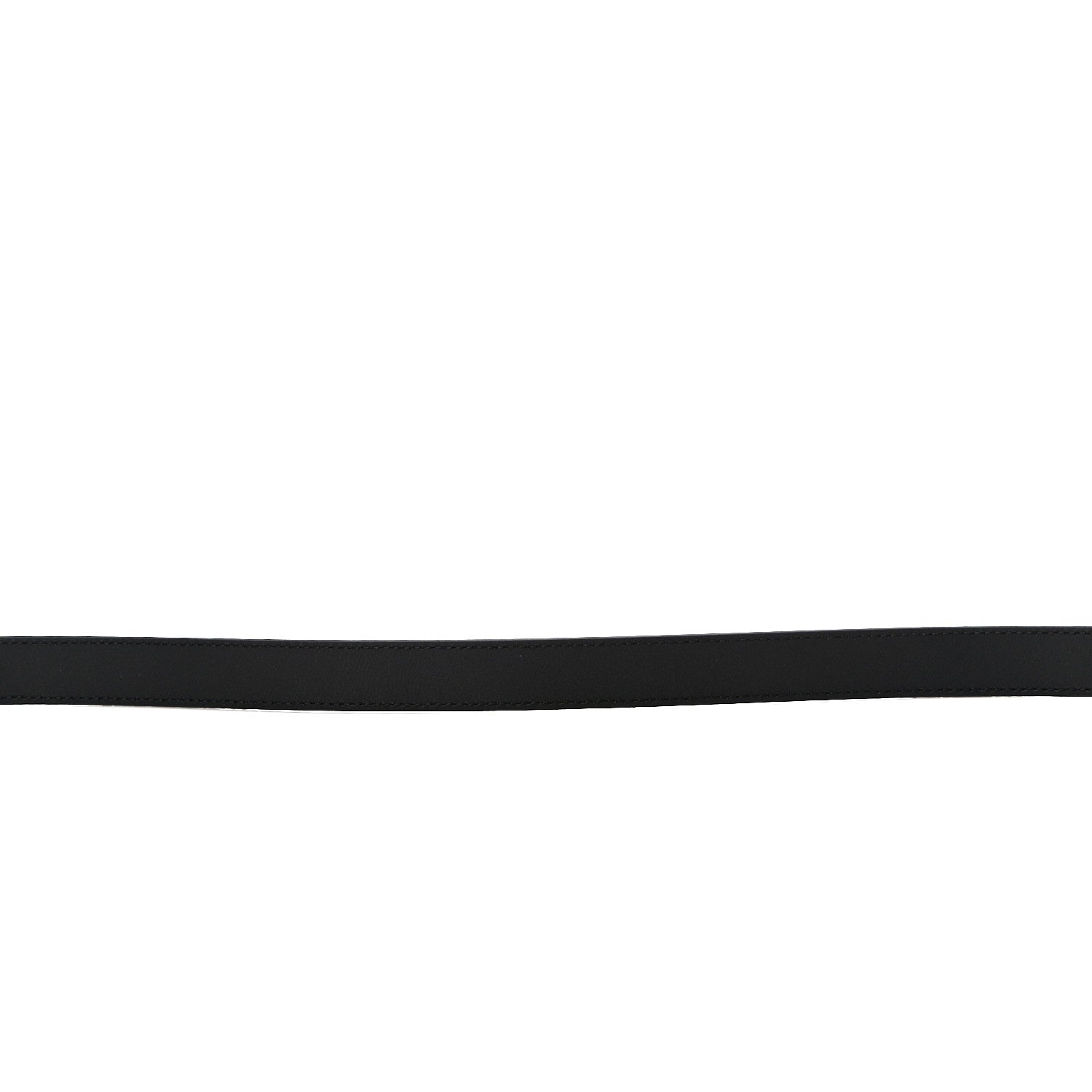 Gucci Calfskin Pearl Double G 20mm Belt 75 30 Black Cream 6 of 6
