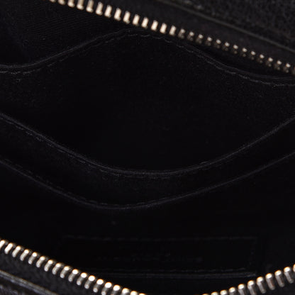 Saint Laurent Lambskin Monogram Lou Belt Bag Black 6 of 11