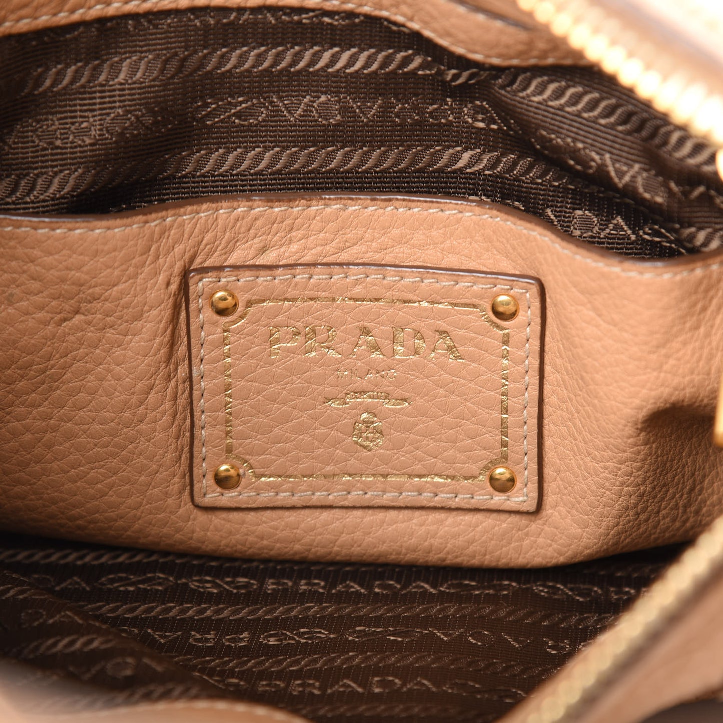 Vitello Daino Shopping Tote Sughero