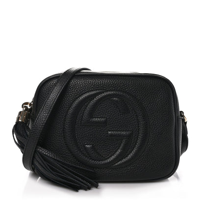 Gucci Pebbled Calfskin Small Soho Disco Bag Black 1 of 9