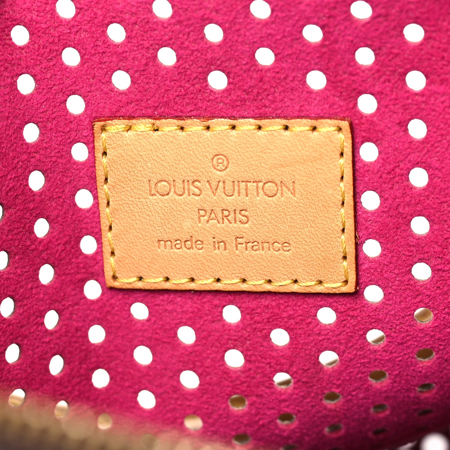Louis Vuitton Monogram Perforated Speedy 30 Fuchsia 6 of 8
