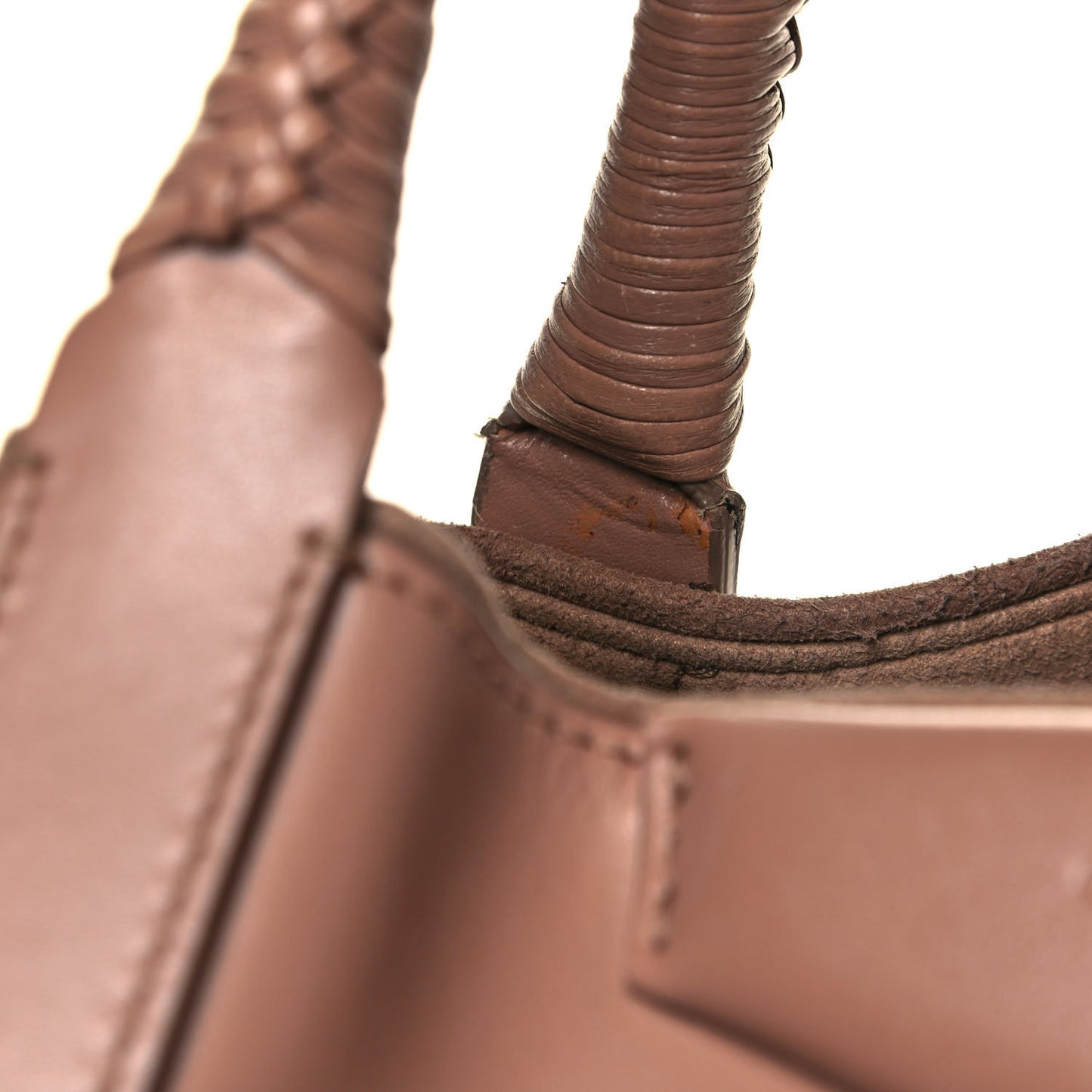 Calfskin Large Whipstitch Antigona Tote Old Pink