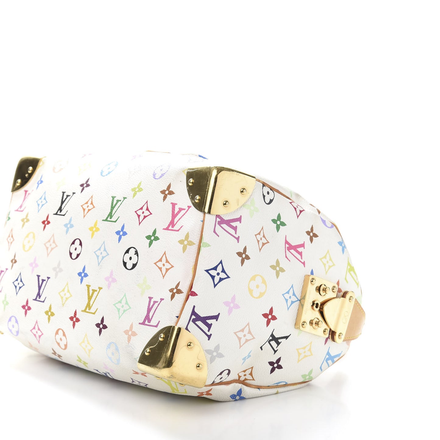 Monogram Multicolor Speedy 30 White