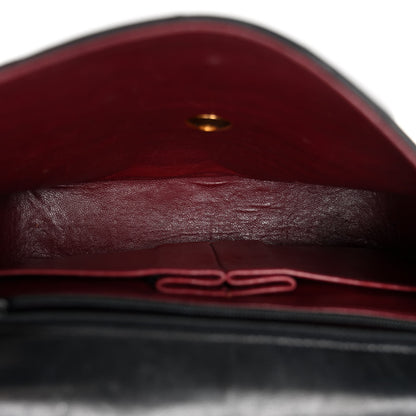 Chanel Lambskin Stitched Single Flap Black 5 of 14