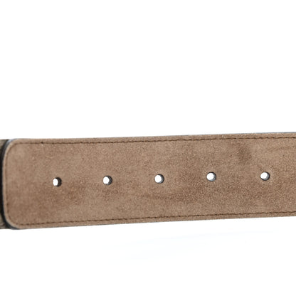 Gucci GG Supreme Monogram Suede Dionysus 40mm Belt 95 38 Beige Taupe 3 of 4