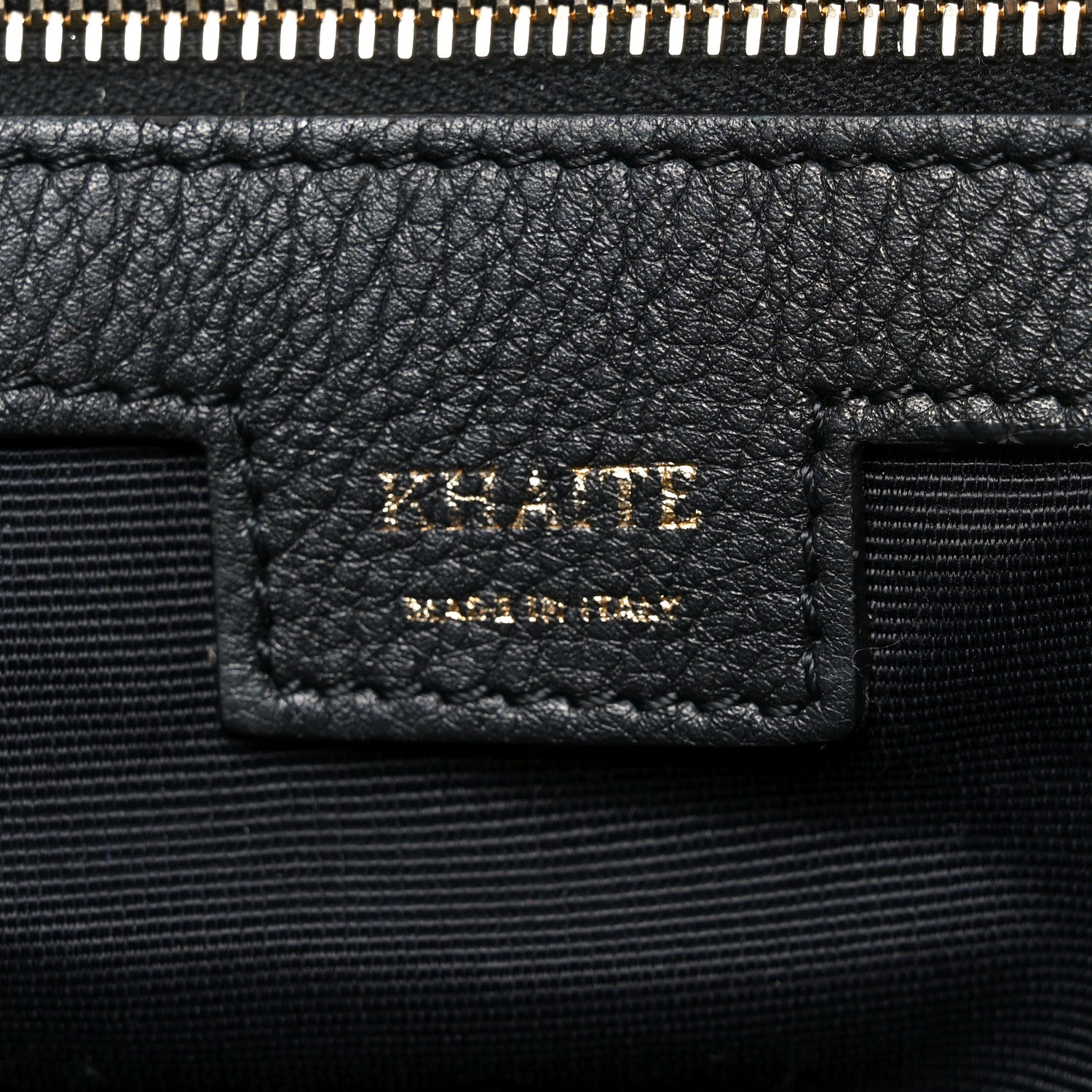 Khaite Smooth Calfskin Medium Amelia East West Tote Black 6 of 9