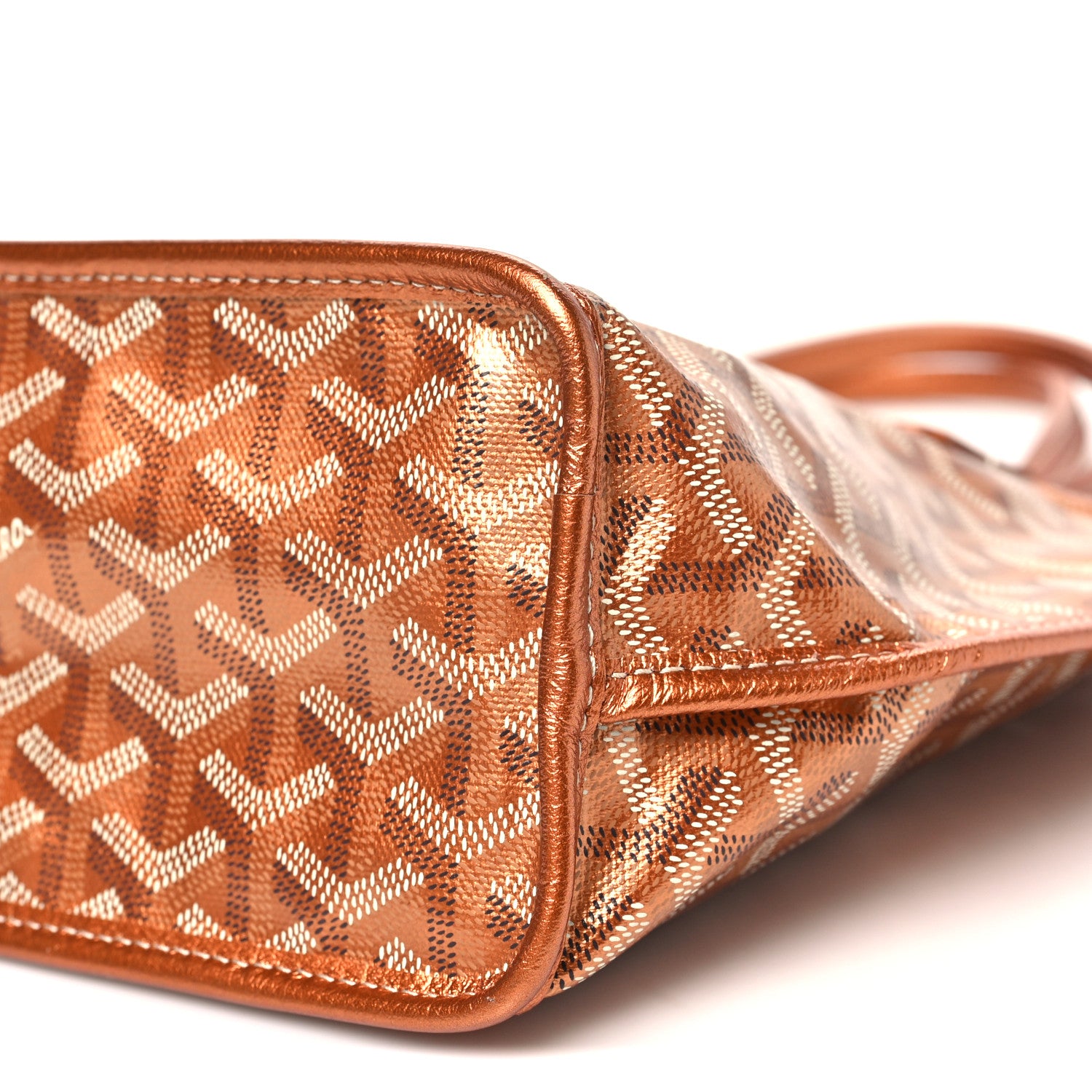 Goyard Goyardine Precious Metals Reversible Mini Anjou Rose Gold 14 of 15