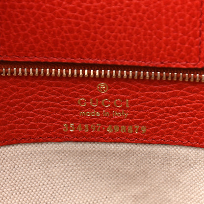 Gucci Dollar Calfskin Medium Swing Tote Oxidation 6 of 10