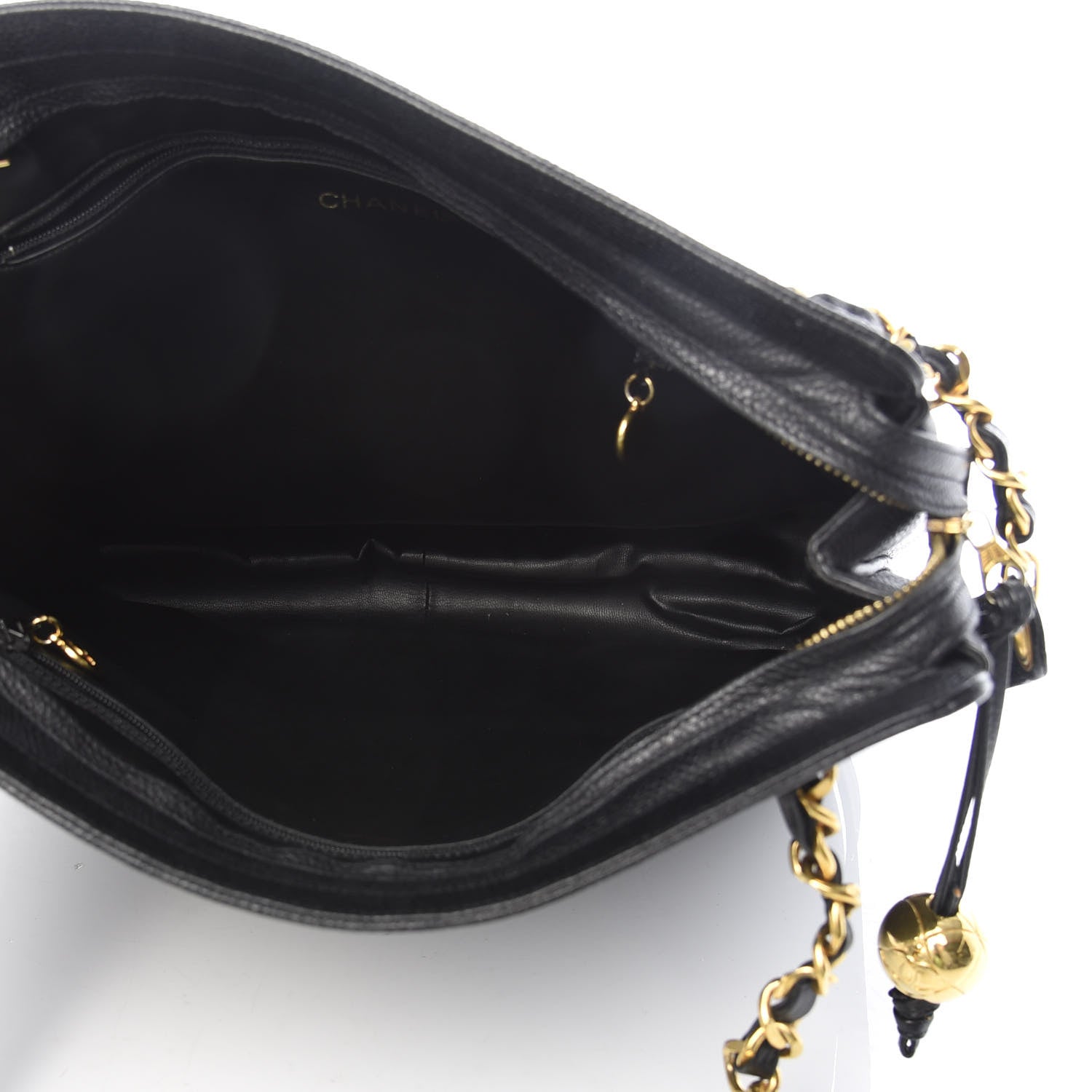 Chanel Caviar CC Shoulder Bag Black 5 of 13