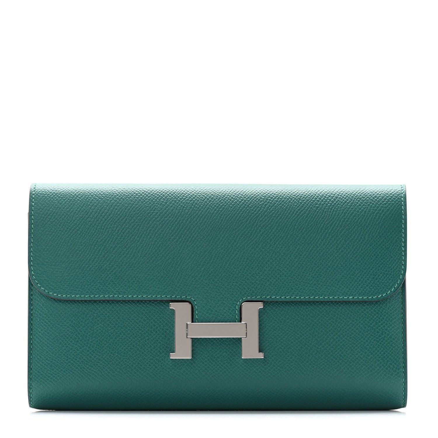 Hermes Epsom Constance Long Wallet Malachite 1 of 7