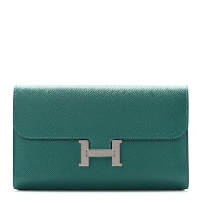 Hermes Epsom Constance Long Wallet Malachite 1 of 7