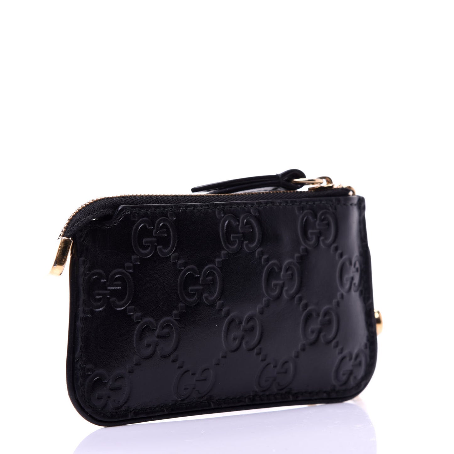 Guccissima Key Case Black