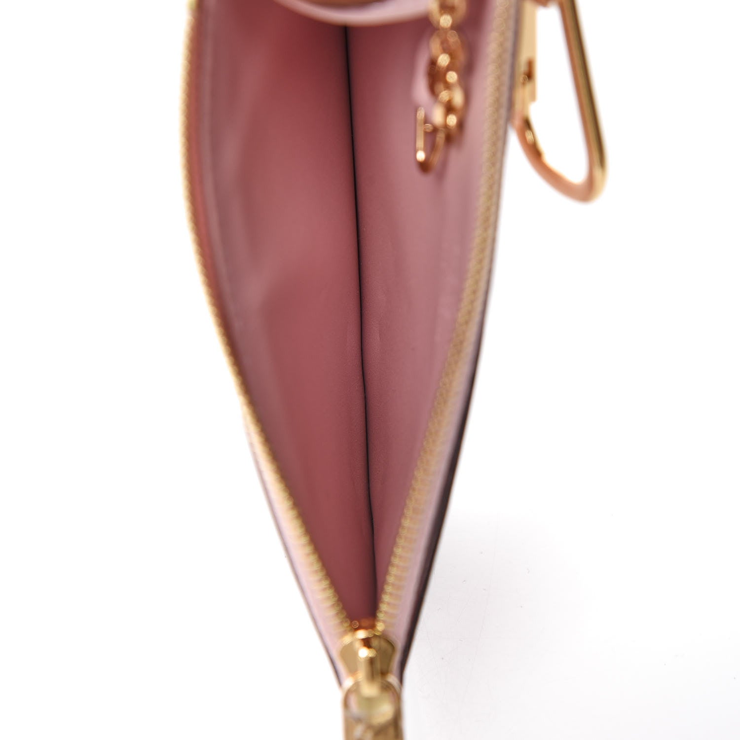 Louis Vuitton Patent Miroir Venice Key Pouch Rose Ballerine 5 of 7
