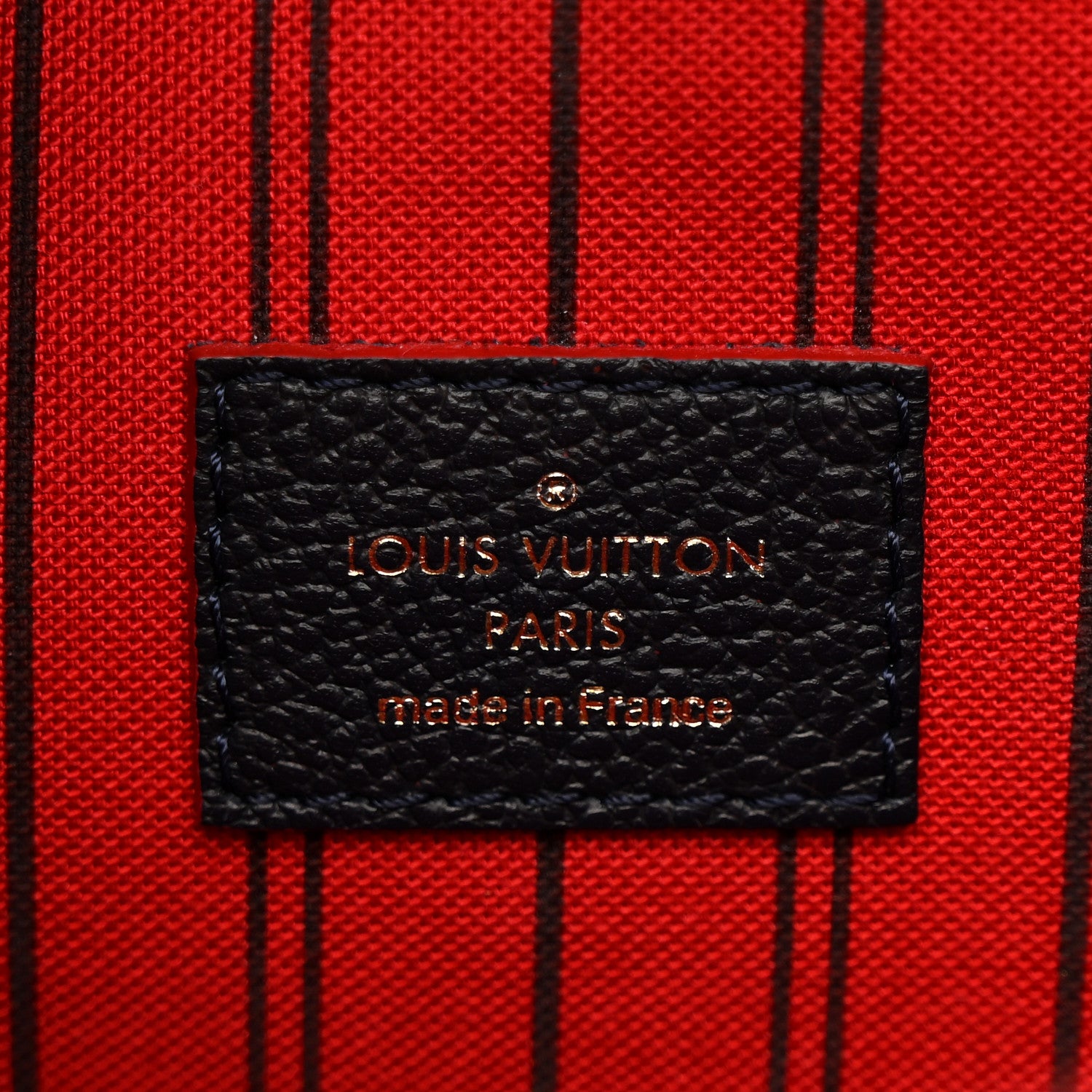 Louis Vuitton Empreinte Pochette Metis Marine Rouge 6 of 10