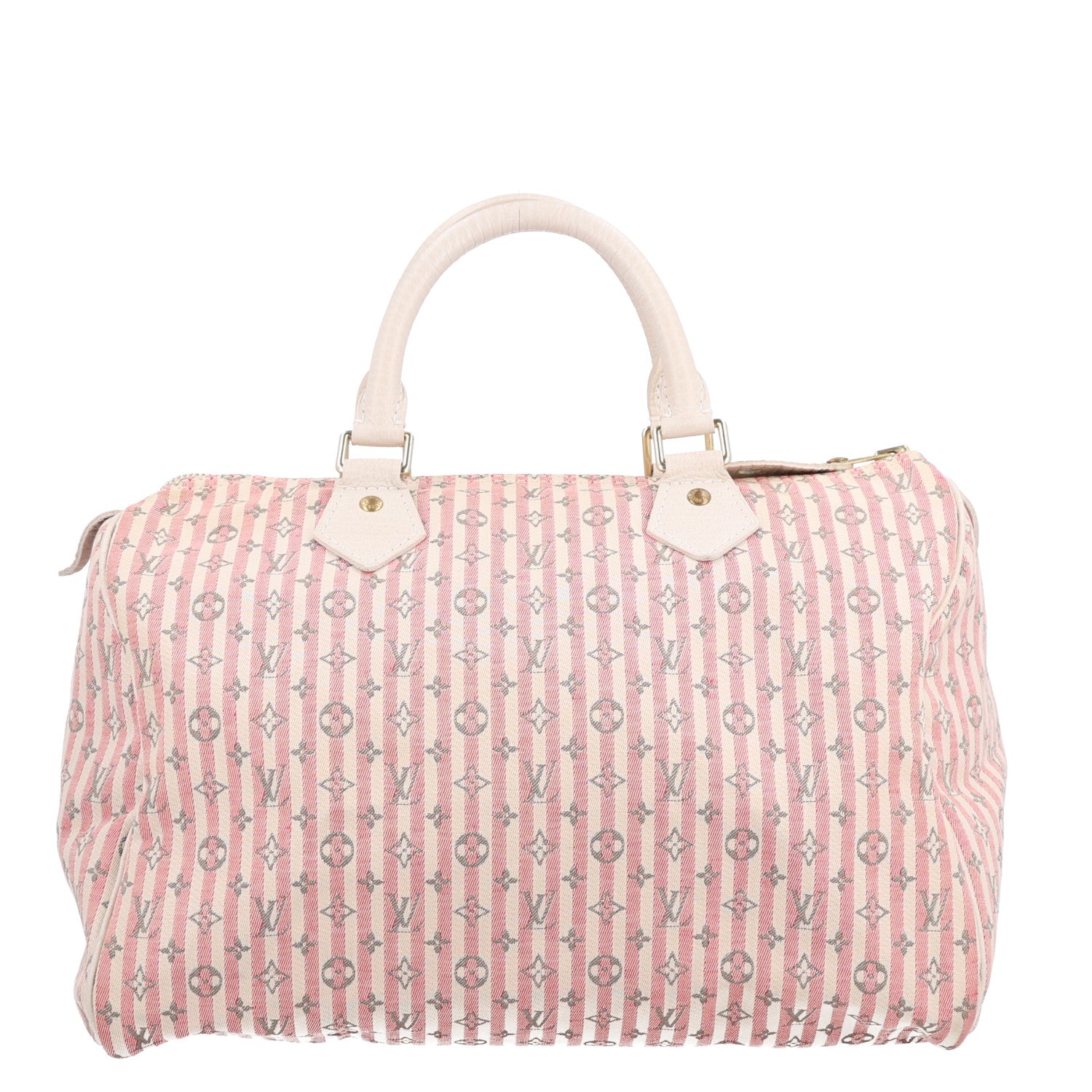 Louis Vuitton Mini Lin Croisette Speedy 30 Rouge 1 of 9