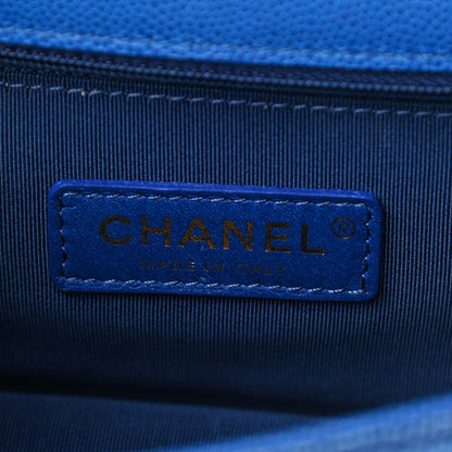 Chanel Caviar Quilted Small Sunset On The Sea Flap Blue 6 of 11