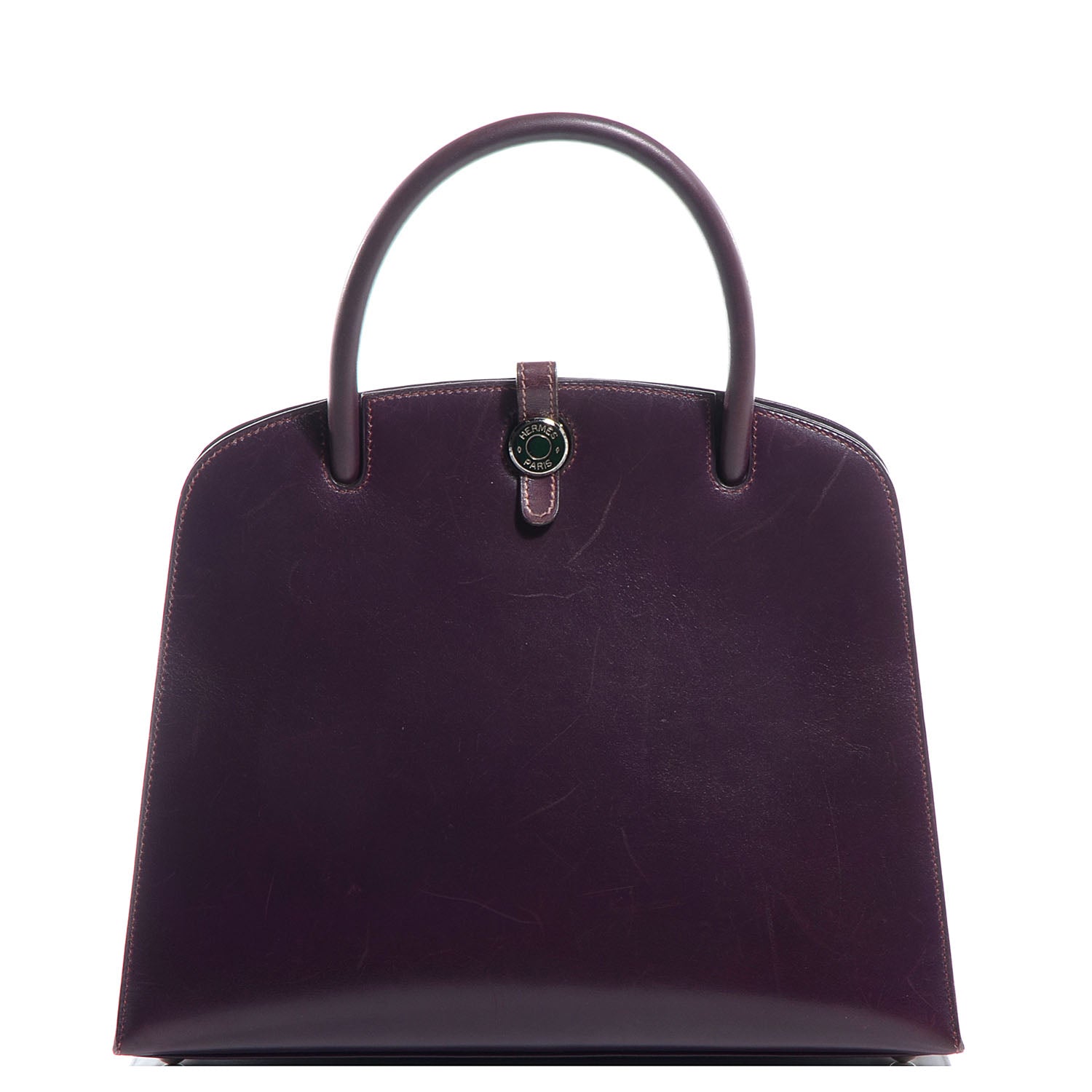 Hermes Box Leather Dalvy 30 Raisin 1 of 9