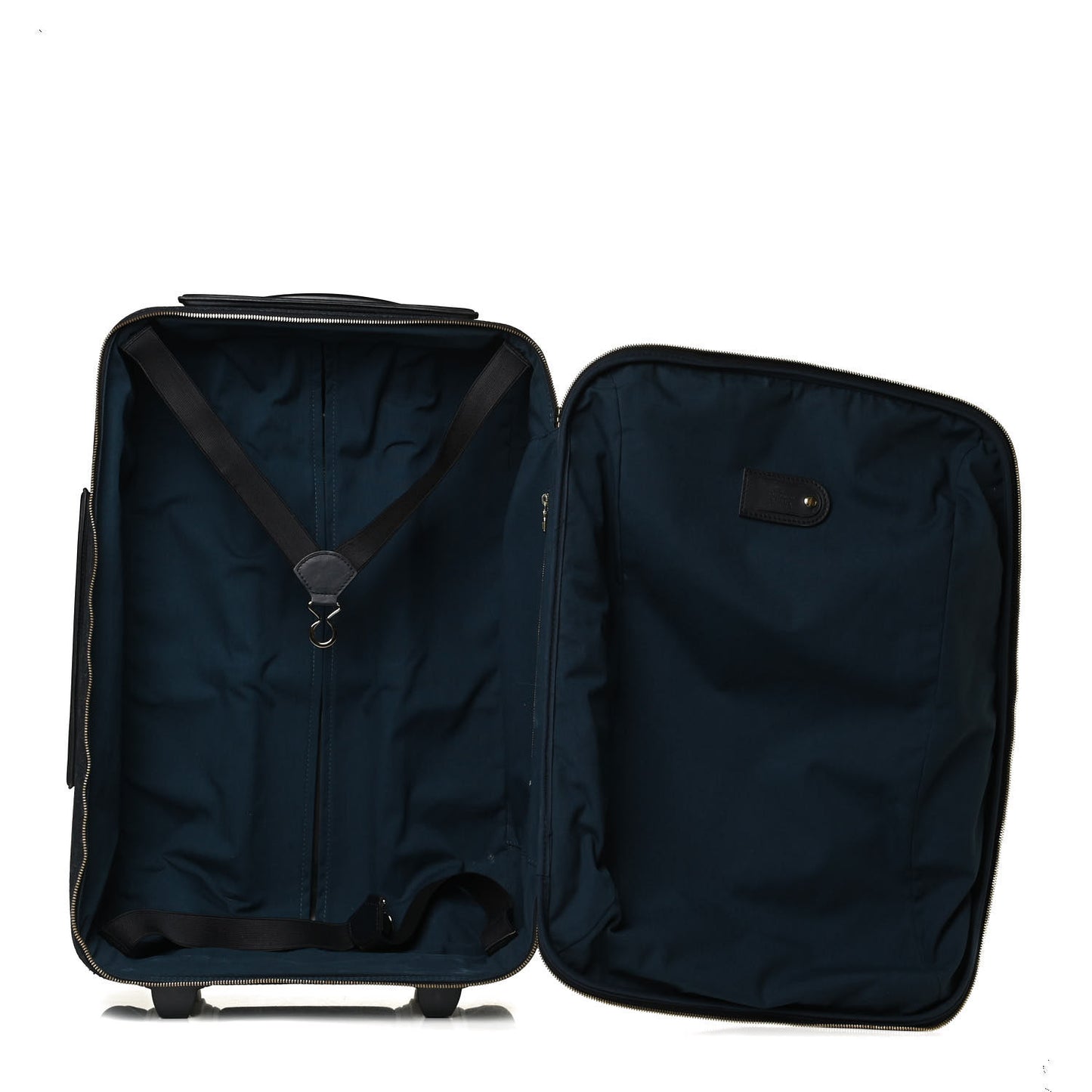 Mini Monogram Rolling Luggage Blue