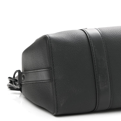Louis Vuitton Calfskin Damier City Keepall Black 7 of 8