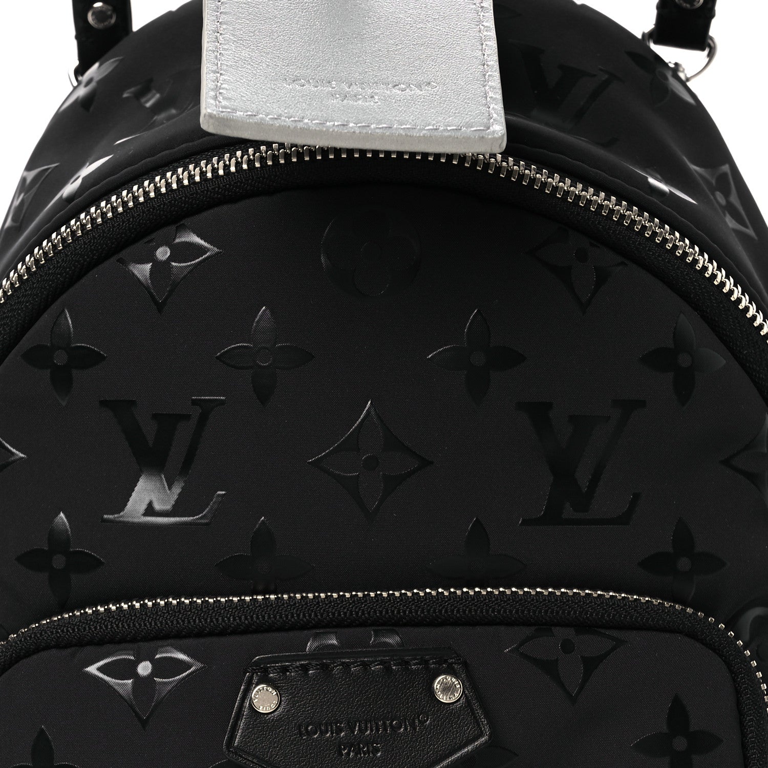 Louis Vuitton Nylon Monogram Palm Springs Mini Polar Night 7 of 9