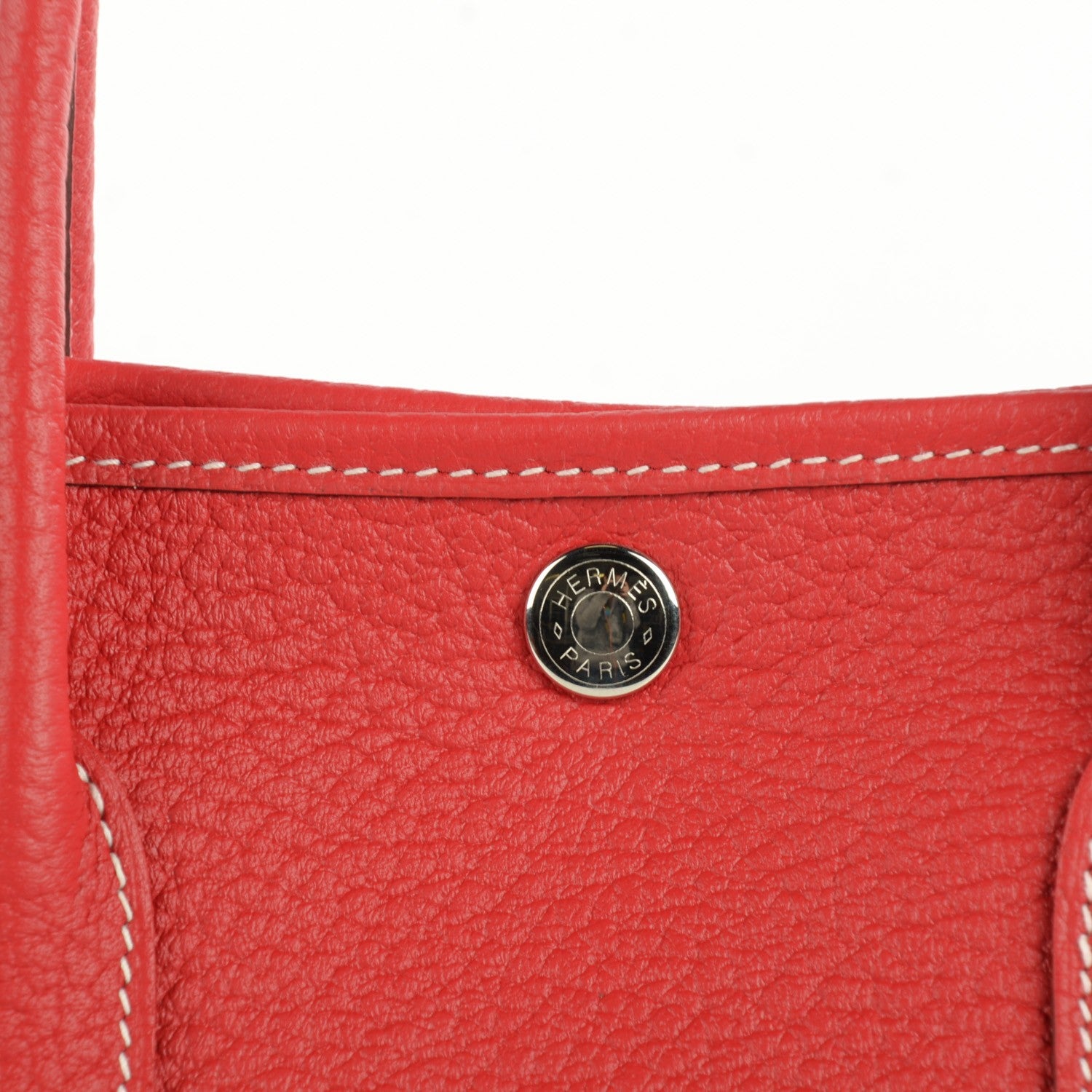 Hermes Vache Country Garden Party TPM 30 Rouge Casaque 5 of 20