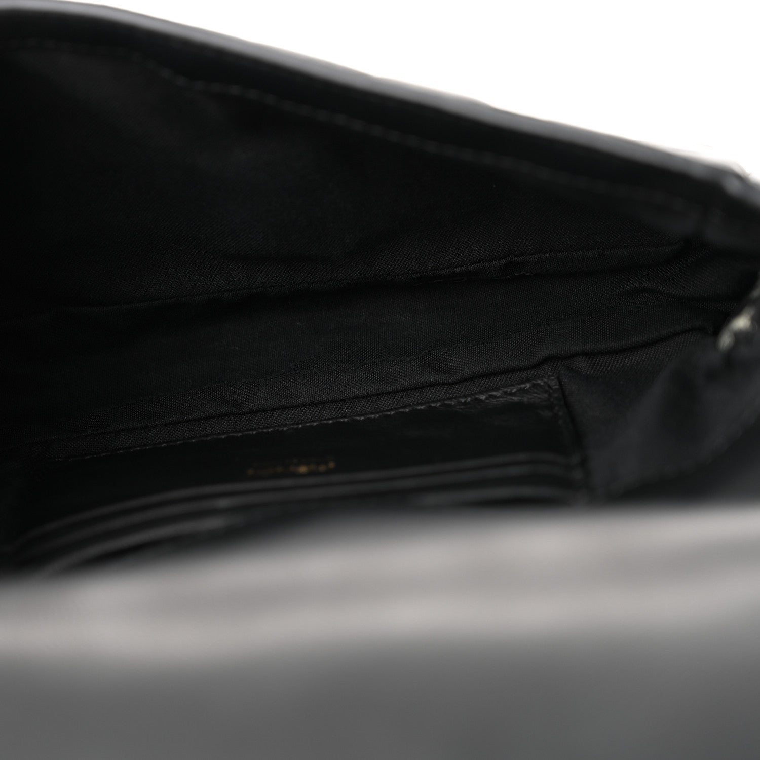Fendi Nappa FF 1974 Embossed Mini Baguette Black 5 of 12