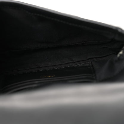 Fendi Nappa FF 1974 Embossed Mini Baguette Black 5 of 12