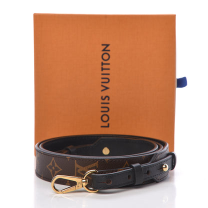 Louis Vuitton Monogram Bandouliere Shoulder Strap XL Black 6 of 6