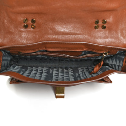 Proenza Schouler Lambskin Tiny PS1 Satchel Saddle 4 of 12