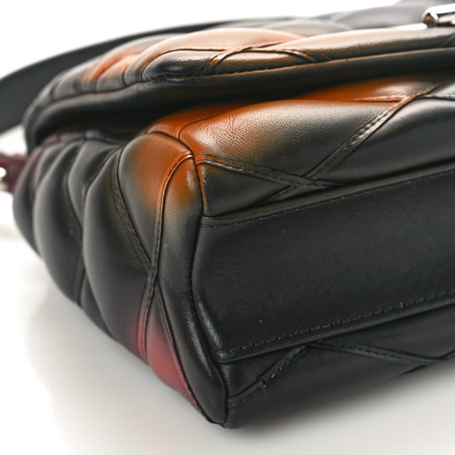 Louis Vuitton Lambskin Malletage GO-14 PM Hologram 7 of 10