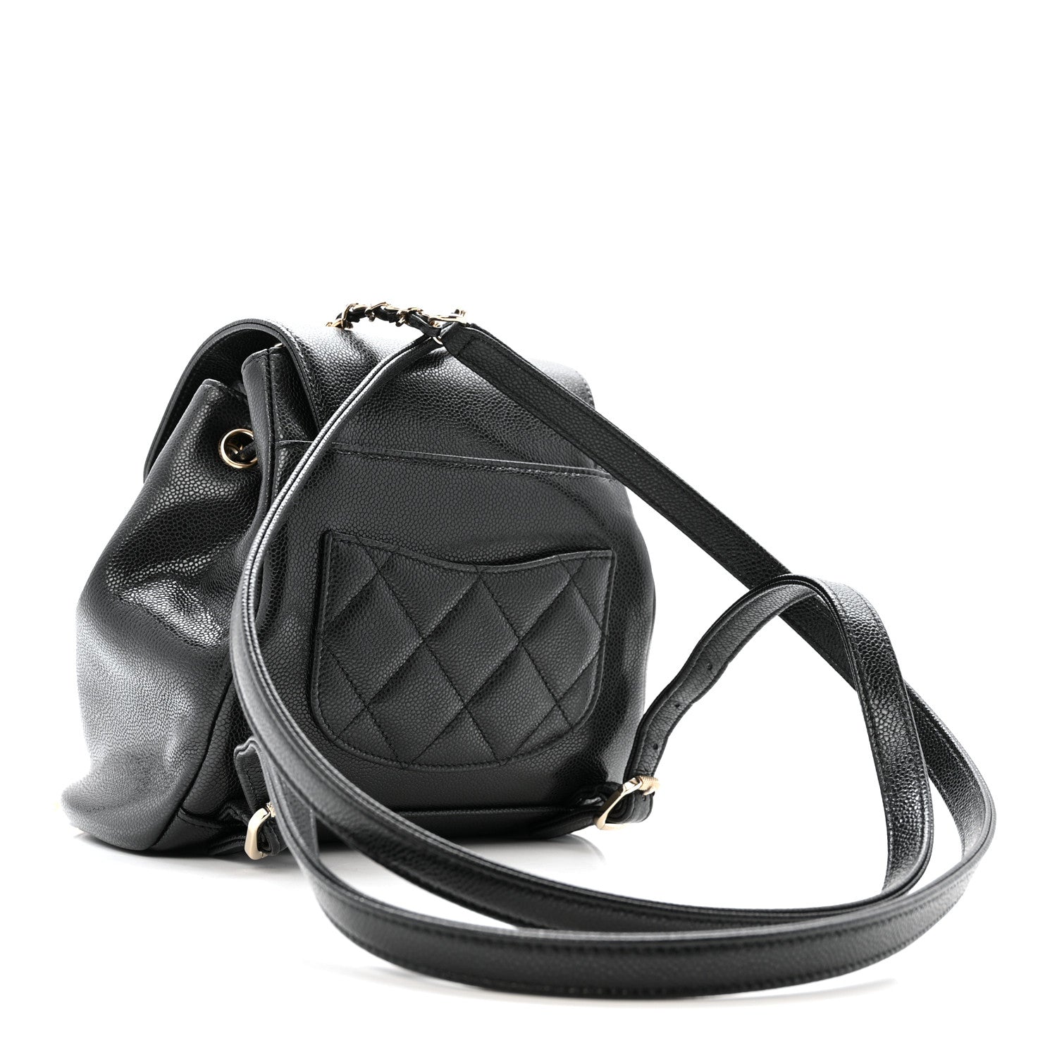 Chanel Caviar Quilted Mini Business Affinity Backpack Black 1863193 – FASHIONPHILE