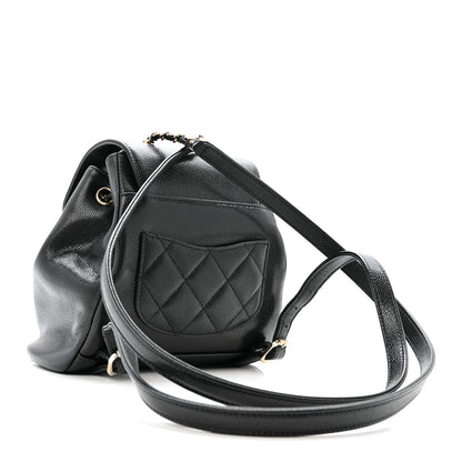 Chanel Caviar Quilted Mini Business Affinity Backpack Black 3 of 11