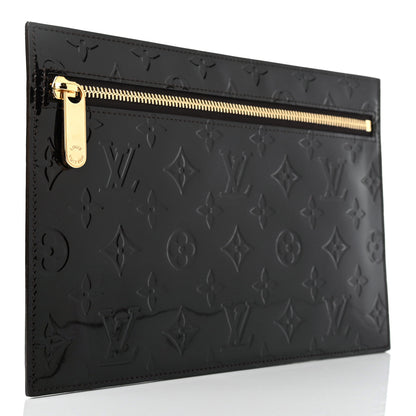 Louis Vuitton Vernis Pershing Square Clutch PM Amarante 2 of 4