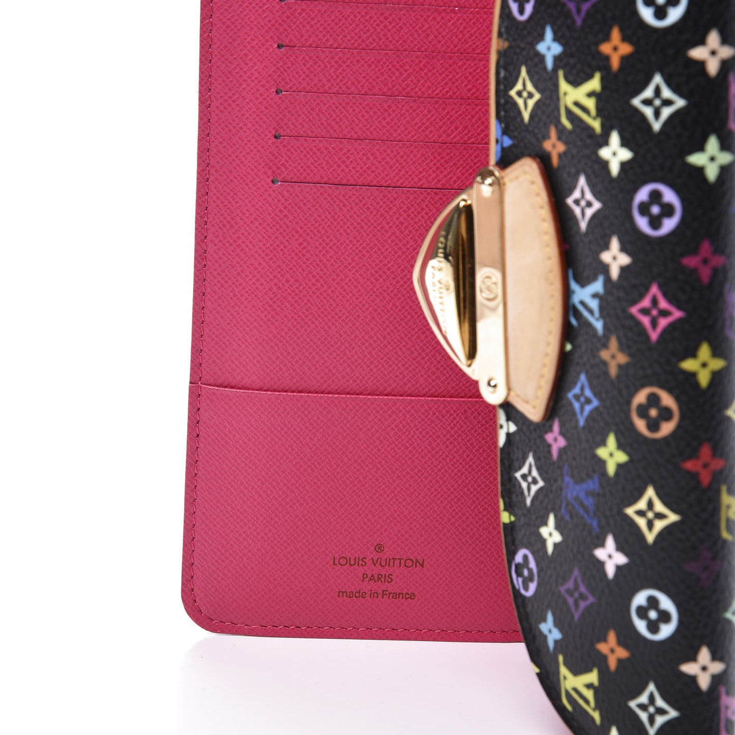 Monogram Multicolor Eugenie Wallet Black Grenade