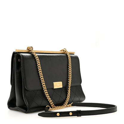 Chanel Lambskin Stitched Coco Luxe Medium Flap Black 3 of 12