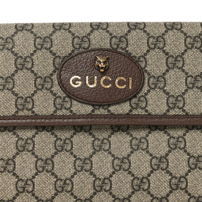 Gucci GG Supreme Monogram Neo Vintage Web Belt Bag Brown 8 of 11