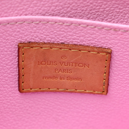Louis Vuitton Monogram Multicolor Cosmetic Pouch White Litchi 6 of 8