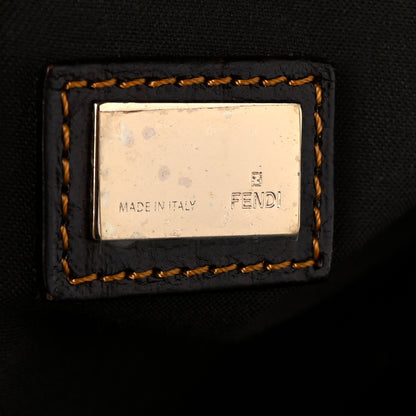 Fendi Zucca Zucchino Mixed Media B Mix Tote Tobacco Gold 6 of 12