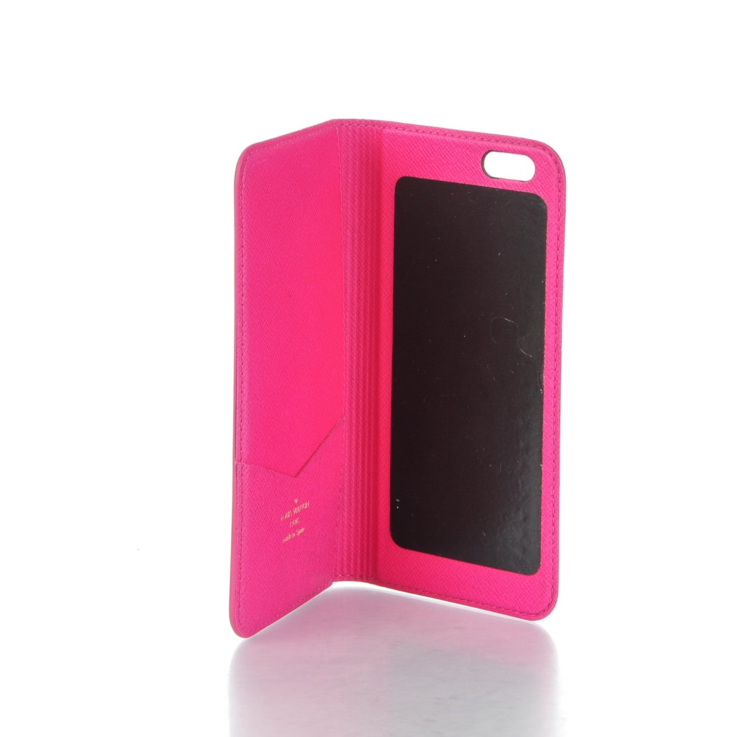 Monogram iPhone 6 Plus Folio Case Pink