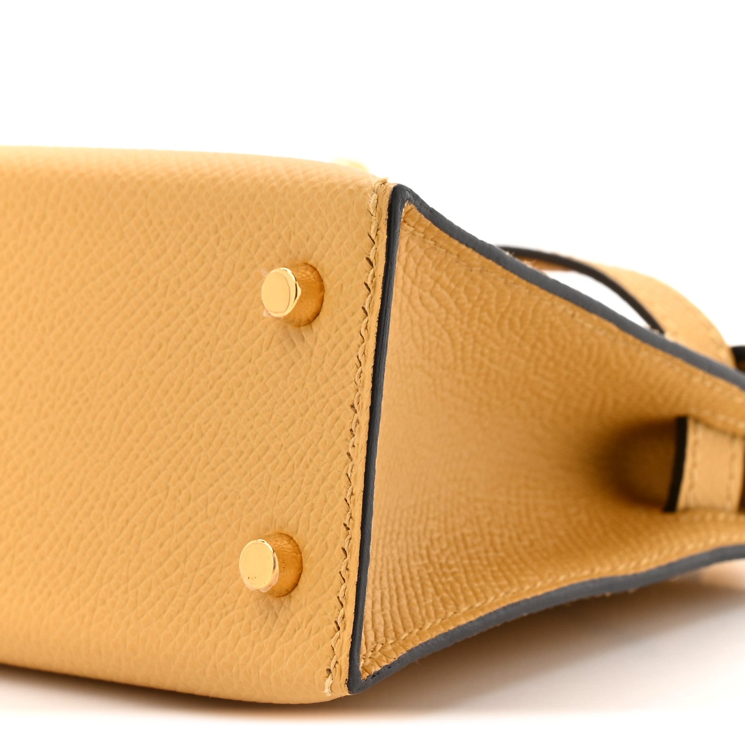 Hermes Epsom Mini Kelly Sellier 20 Paille 10 of 12