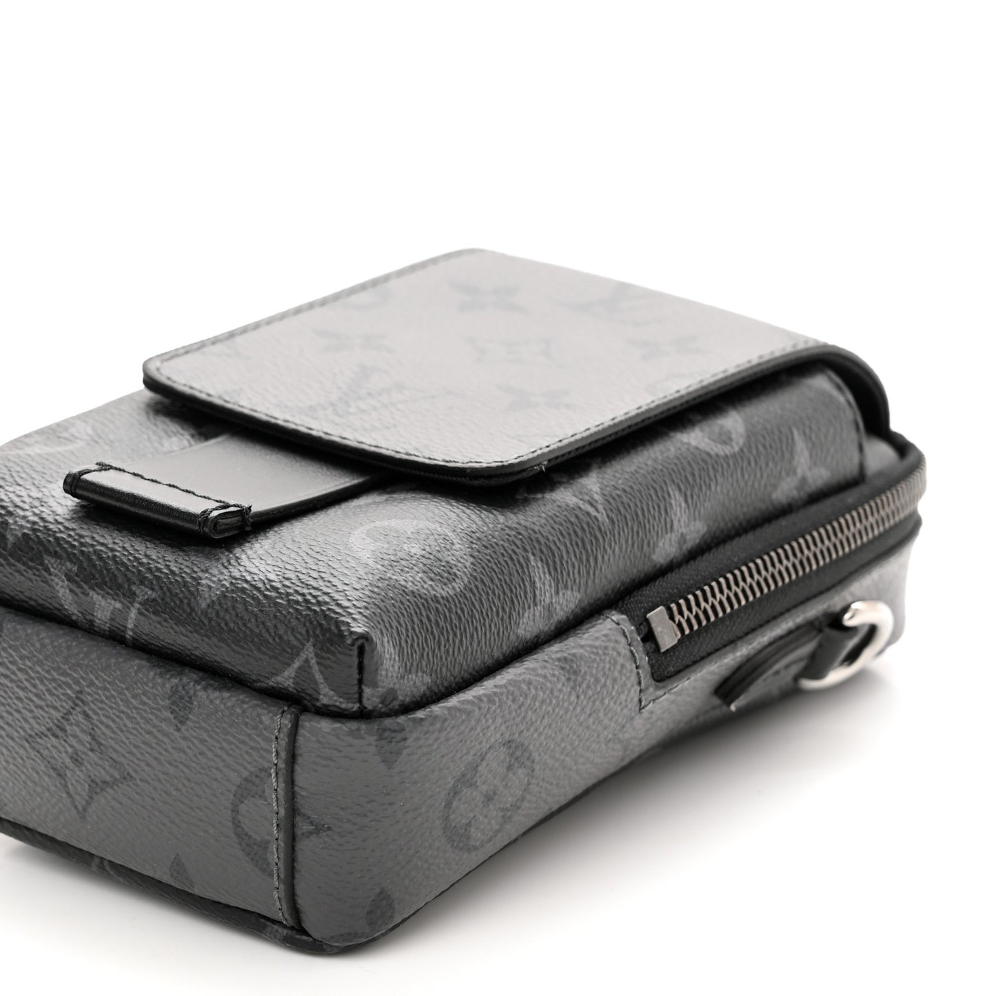 Monogram Eclipse Reverse Double Phone Pouch NM