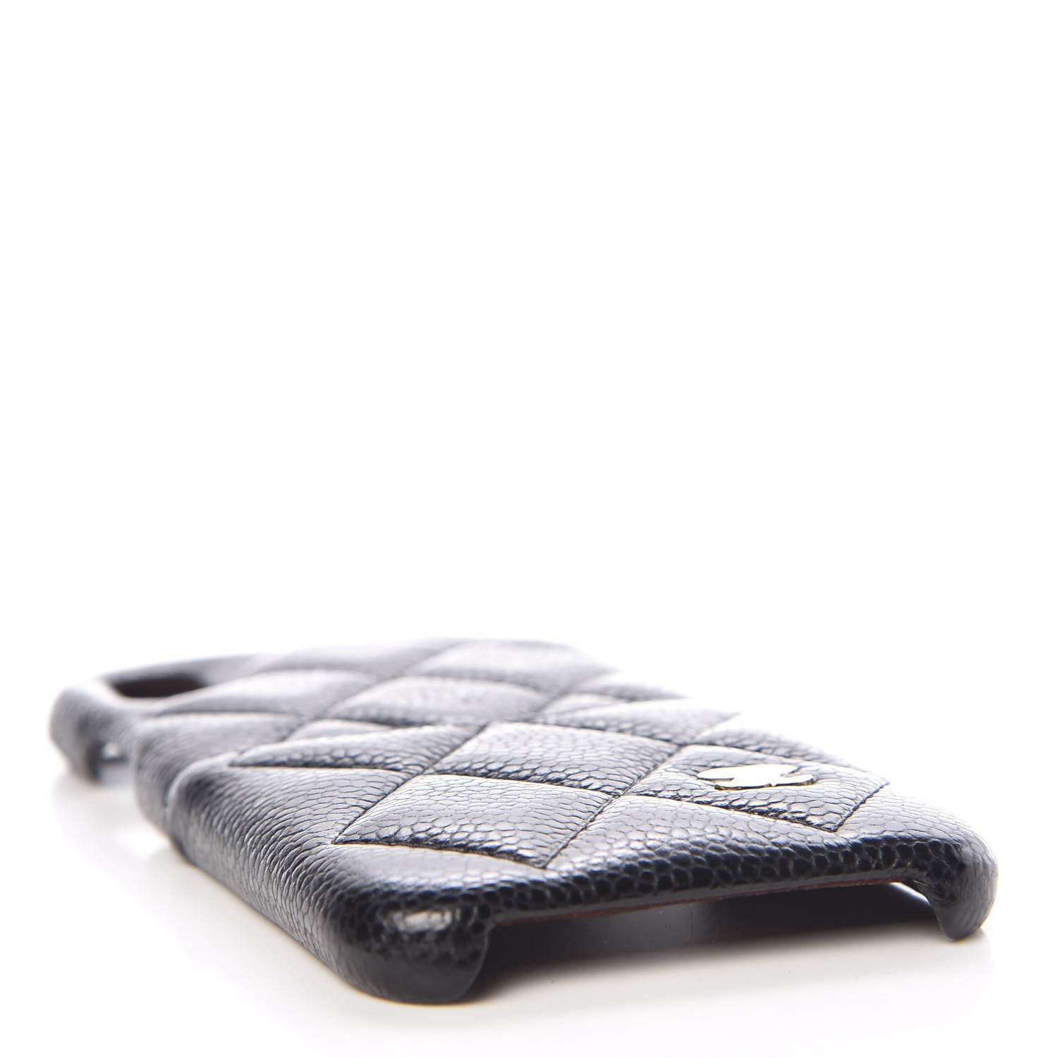 Chanel Caviar Quilted iPhone X Coco Tech Case Black 4 of 7