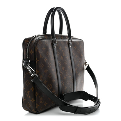 Louis Vuitton Monogram Macassar Porte-Documents Voyage PM Voyage PM 3 of 10