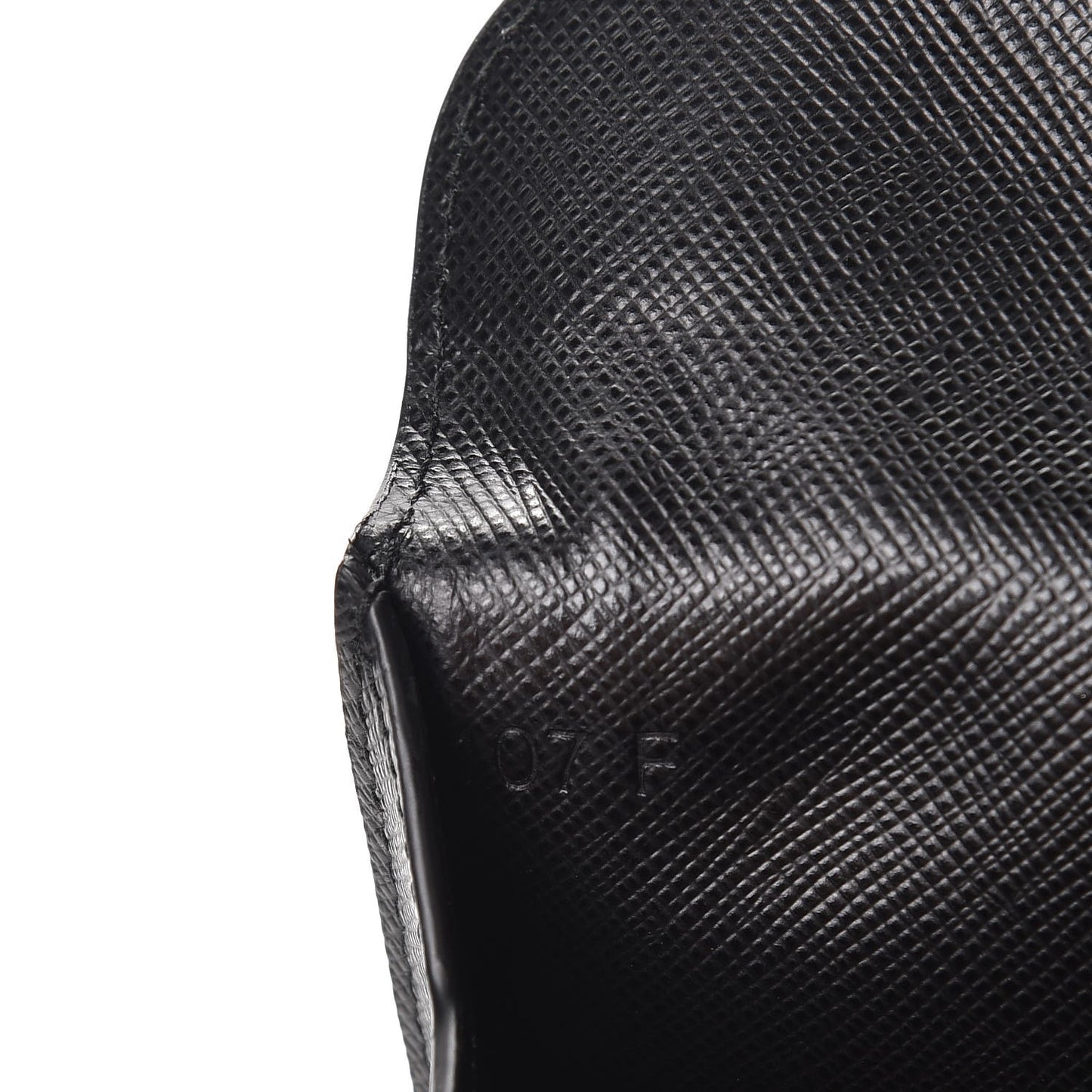 Saffiano Bi-Color Envelope Wallet Black Peonia