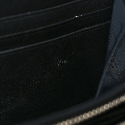 Christian Dior Lambskin Cannage Miss Dior Chain Wallet Black 10 of 14