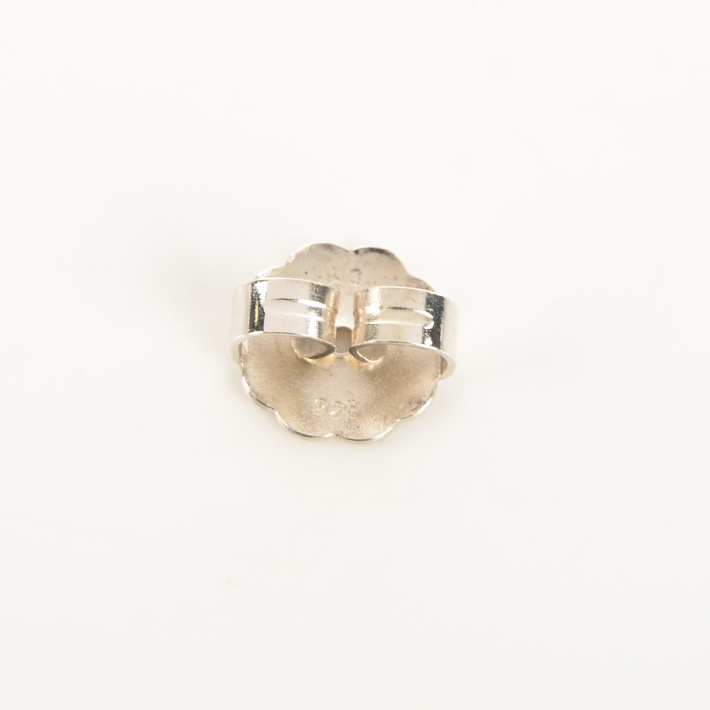 Sterling Silver Diamond Morganite 7mm Petite Albion Earrings