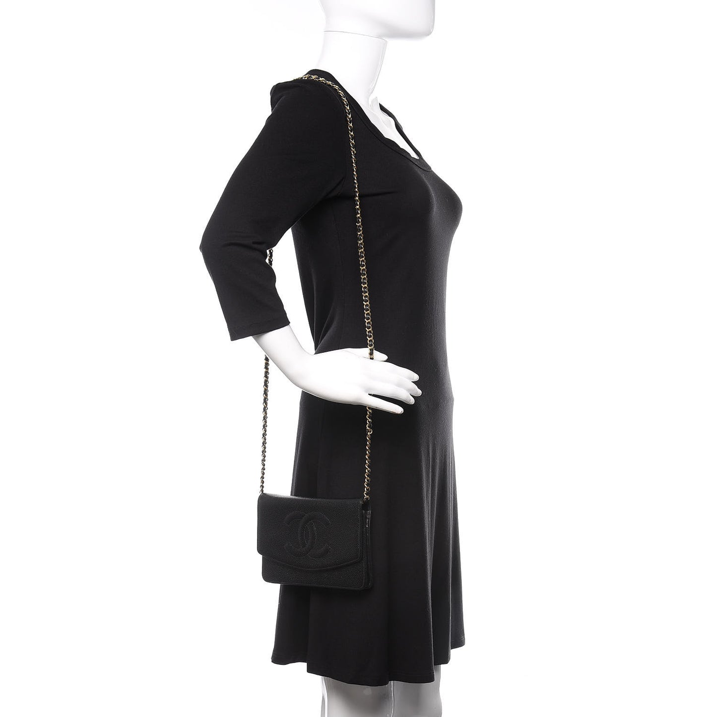 Caviar Timeless CC Wallet On Chain WOC Black