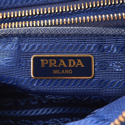 Prada Tessuto Nylon Saffiano Crossbody Bag Bluette 6 of 11
