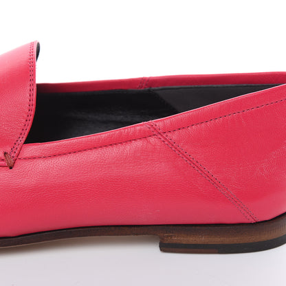Gucci Lambskin Womens Brixton Horsebit Loafers 38.5 Hot Pink 9 of 10