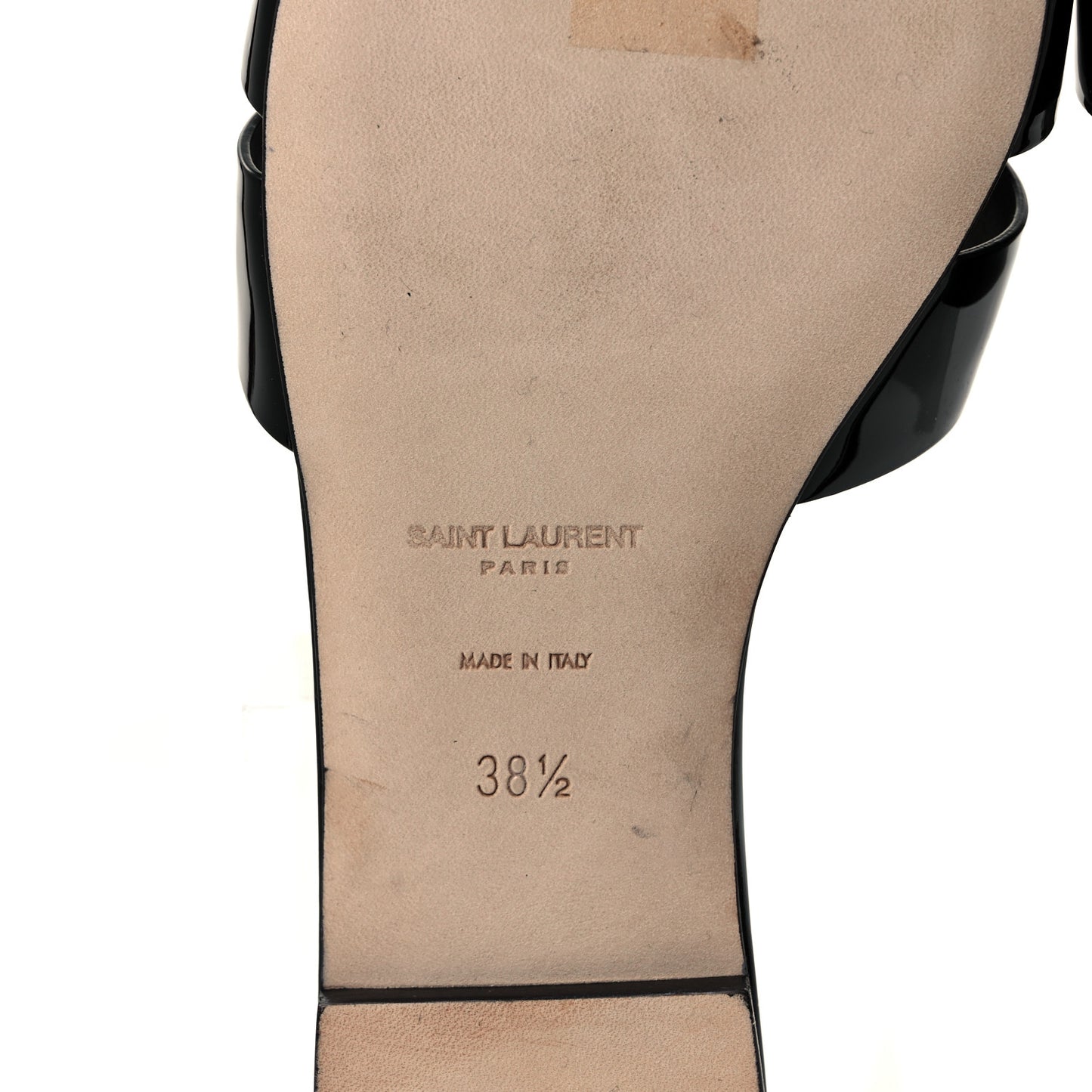 Patent Tribute 05 Slide Sandals 38.5 Black